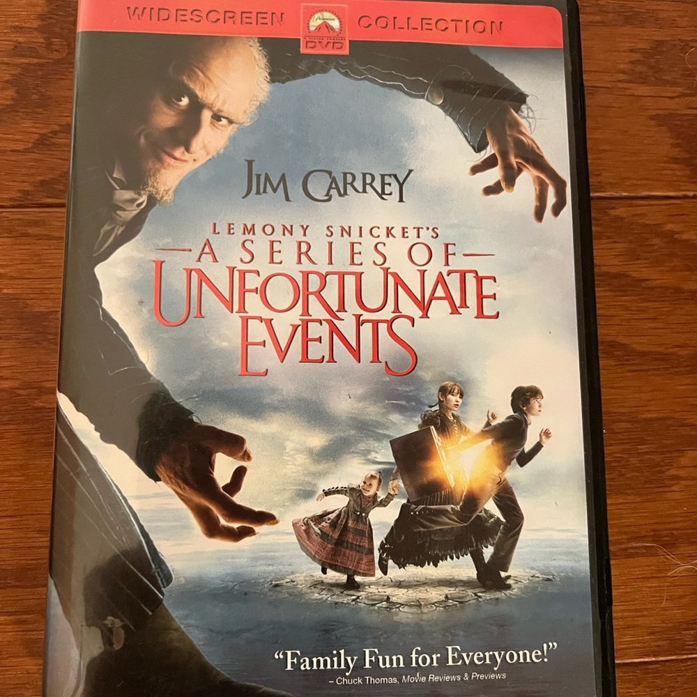 Lemony Snicket’s A Series of Unfortunate Events DVD